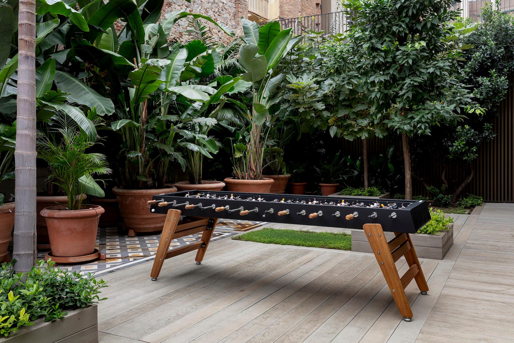 Moderne TABLE DE FOOSBALL RS3 Max de RS Barcelona pour jusqu'à 8 joueurs en vente