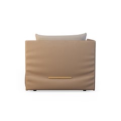 Chaise longue résistante pour une utilisation extérieure