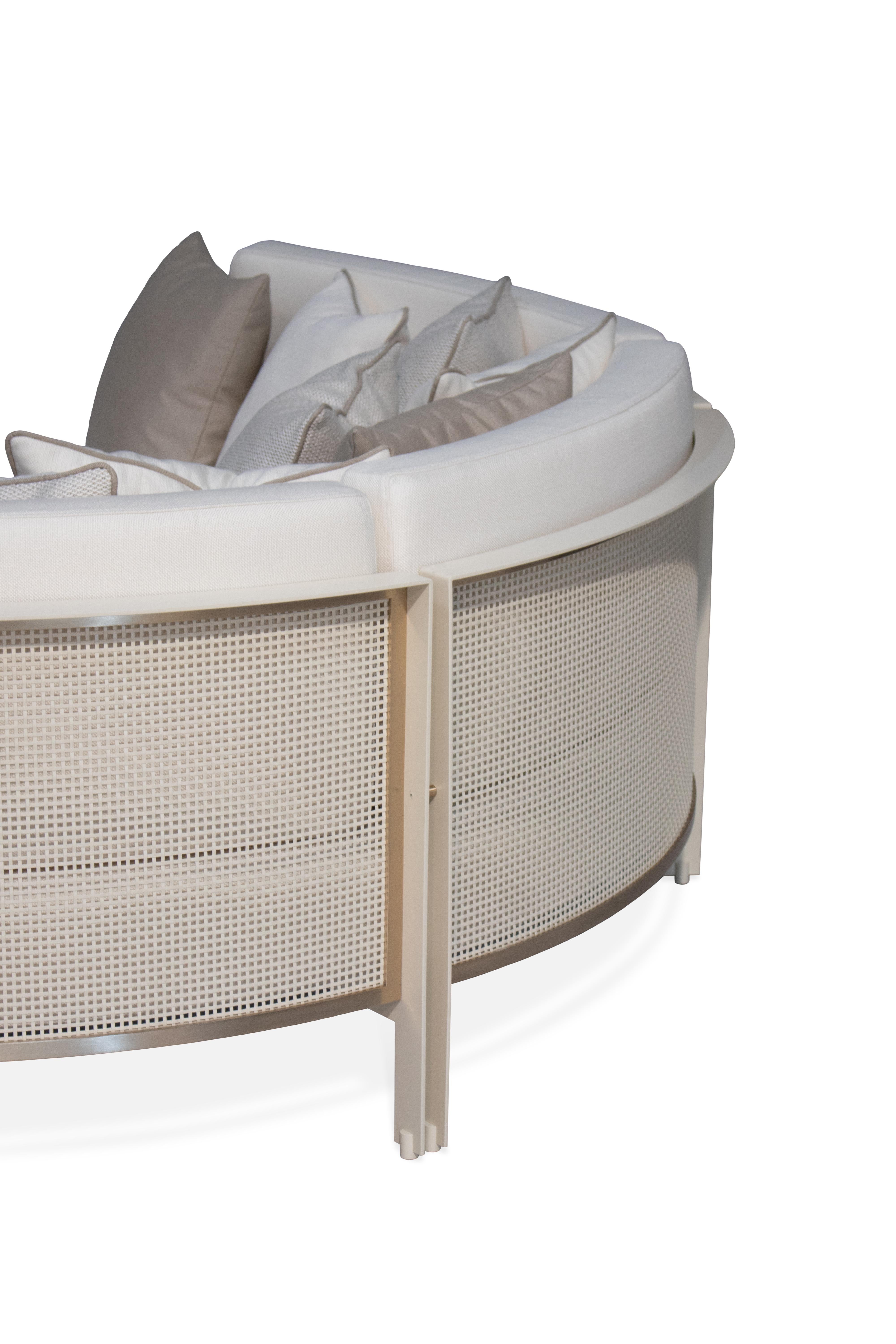 Moderne Lit de jour résistant à l'extérieur avec tissus imperméables en vente