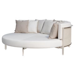 Lettino da giorno resistente all'esterno con Fabrice impermeabile Lettino da giorno resistente all'esterno con Fabrice impermeabile