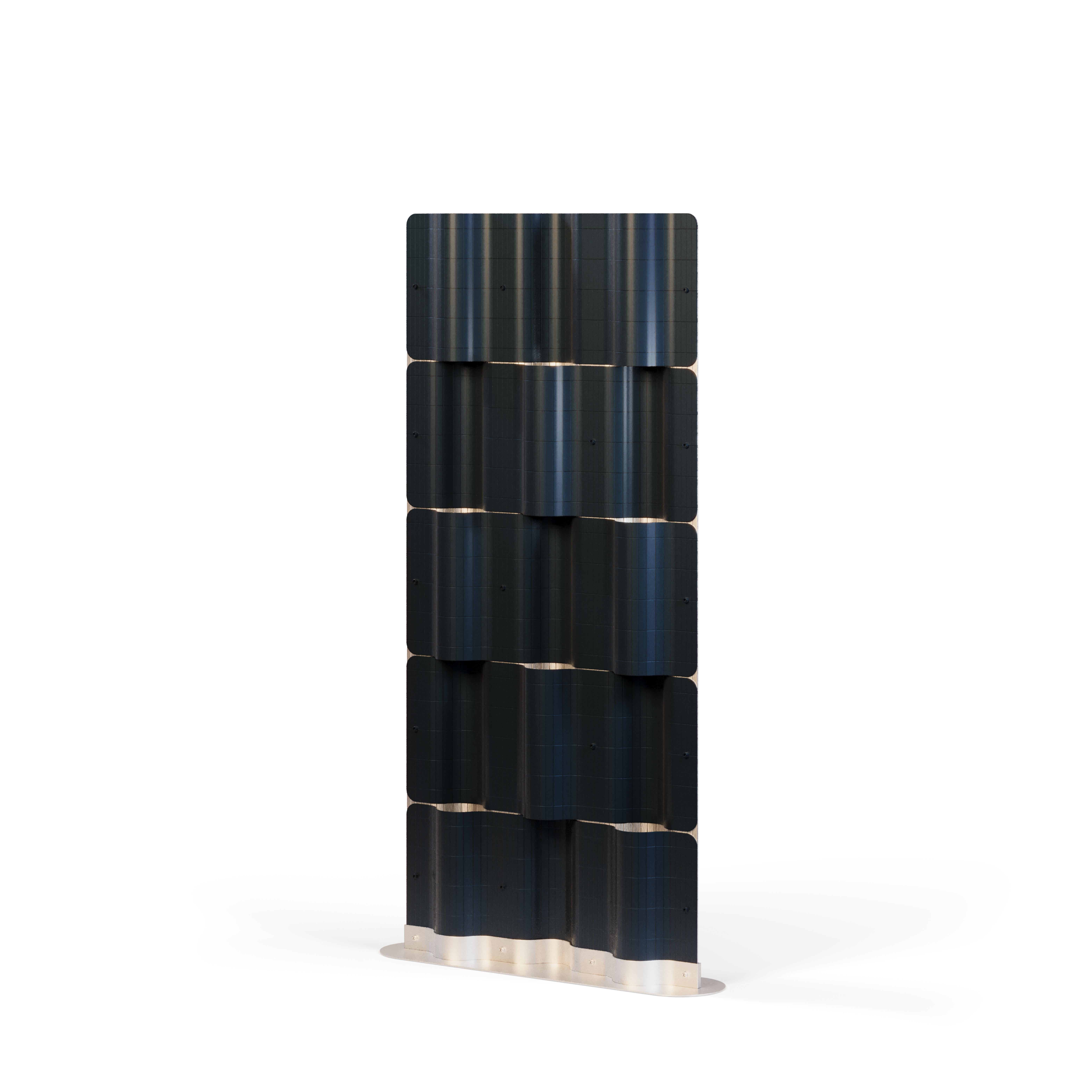 Jardinera de acero inoxidable resistente y duradera para exteriores Siglo XXI y contemporáneo en venta