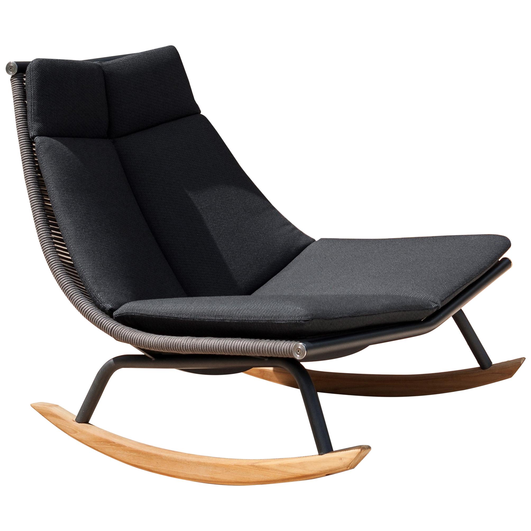 Outdoor Roda Laze Rocking Armchair by Gordon Guillaumier For Sale