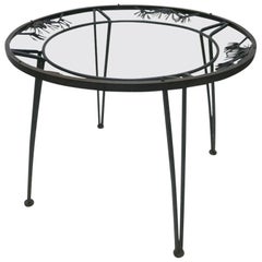 Outdoor Round "Pinecrest" Dining Table by Russell Woodard, USA, circa 1950