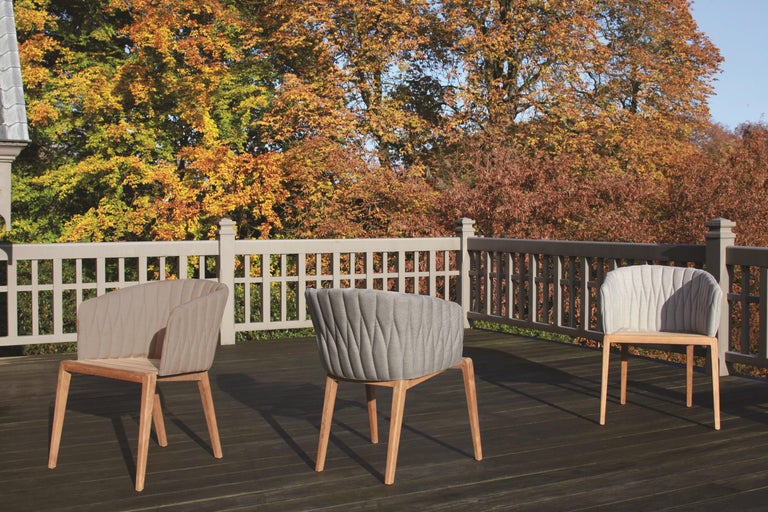 Outdoor Royal Botania Calypso Chair designed by Kris Van Puyvelde For