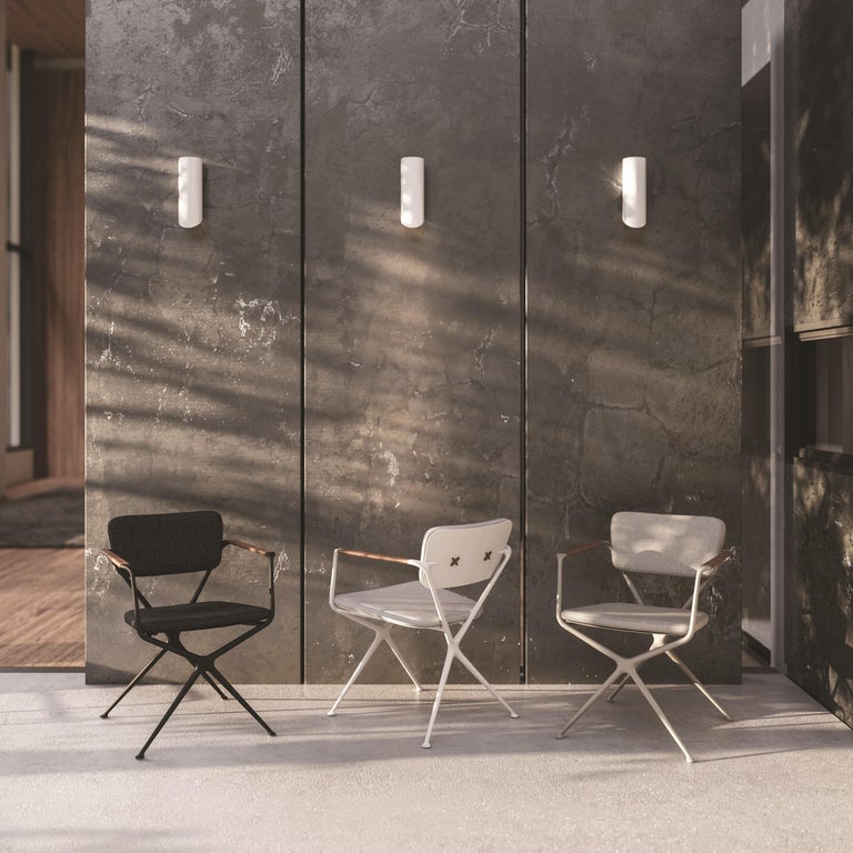 Outdoor Royal Botania Exes Dining Chair designed by Kris Van Puyvelde