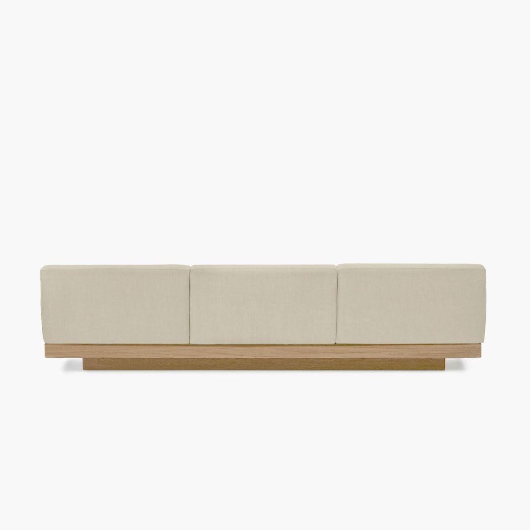 Rudolph Outdoor Three-Seater Sofa by Vincent Van Duysen for Serax For Sale 4