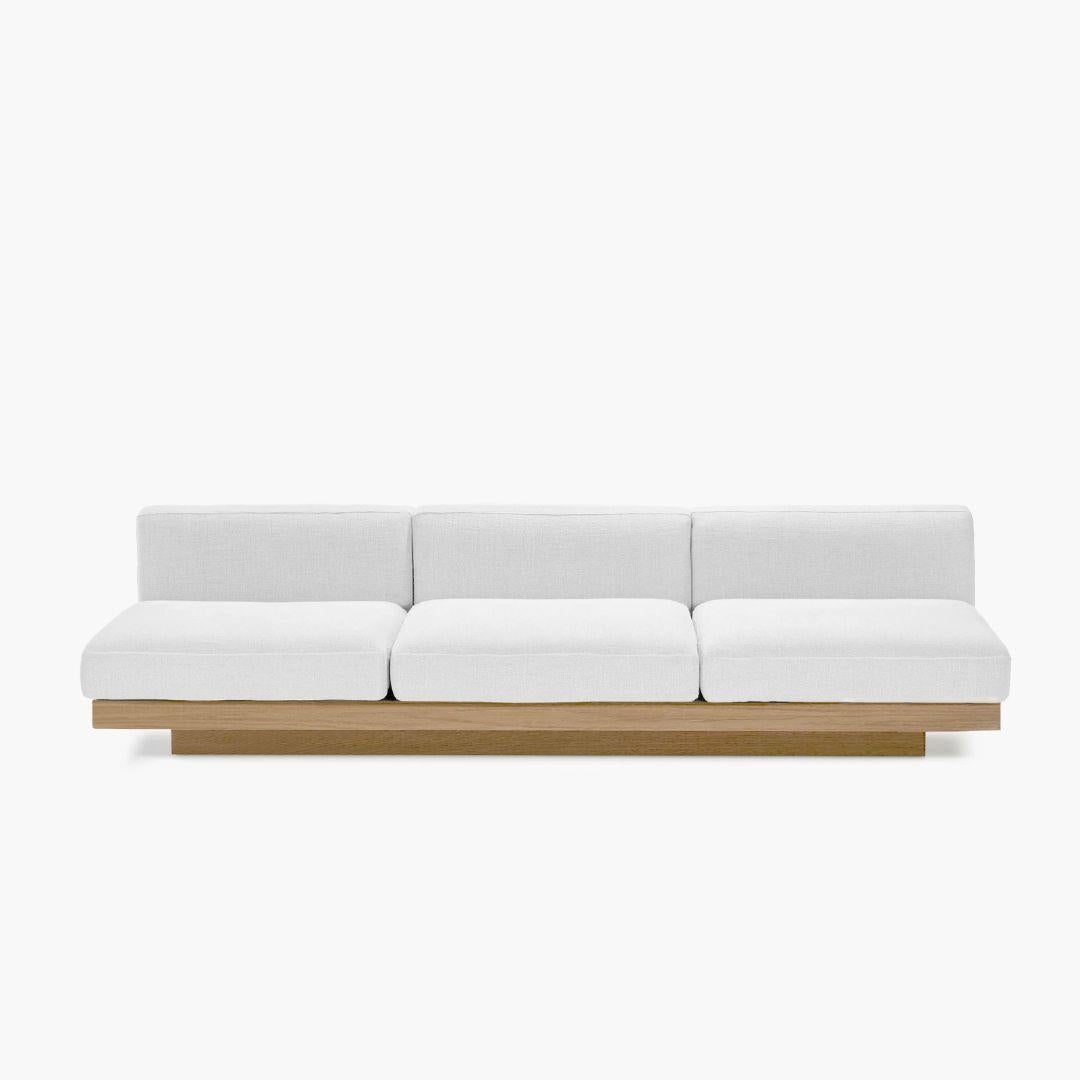 Rudolph Outdoor Three-Seater Sofa by Vincent Van Duysen for Serax For Sale 6