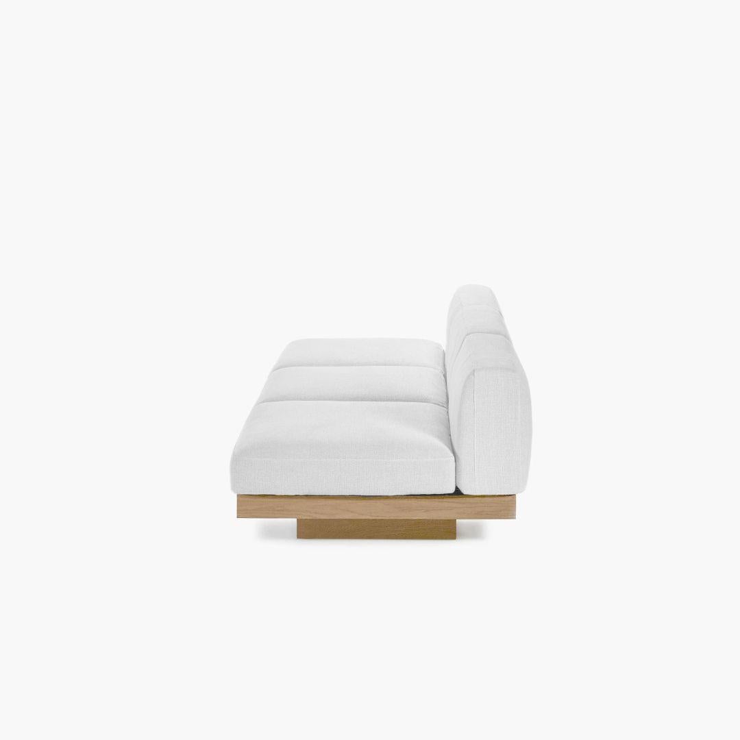 Rudolph Outdoor Three-Seater Sofa by Vincent Van Duysen for Serax For Sale 8