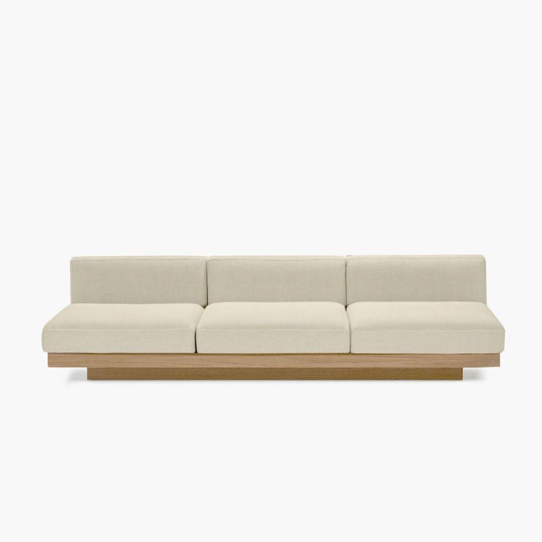 Rudolph Outdoor Three-Seater Sofa by Vincent Van Duysen for Serax For Sale 1