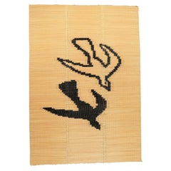 Outdoor Rug in Natural Fiber for Contemporary house with Eco-Friendly Charm.