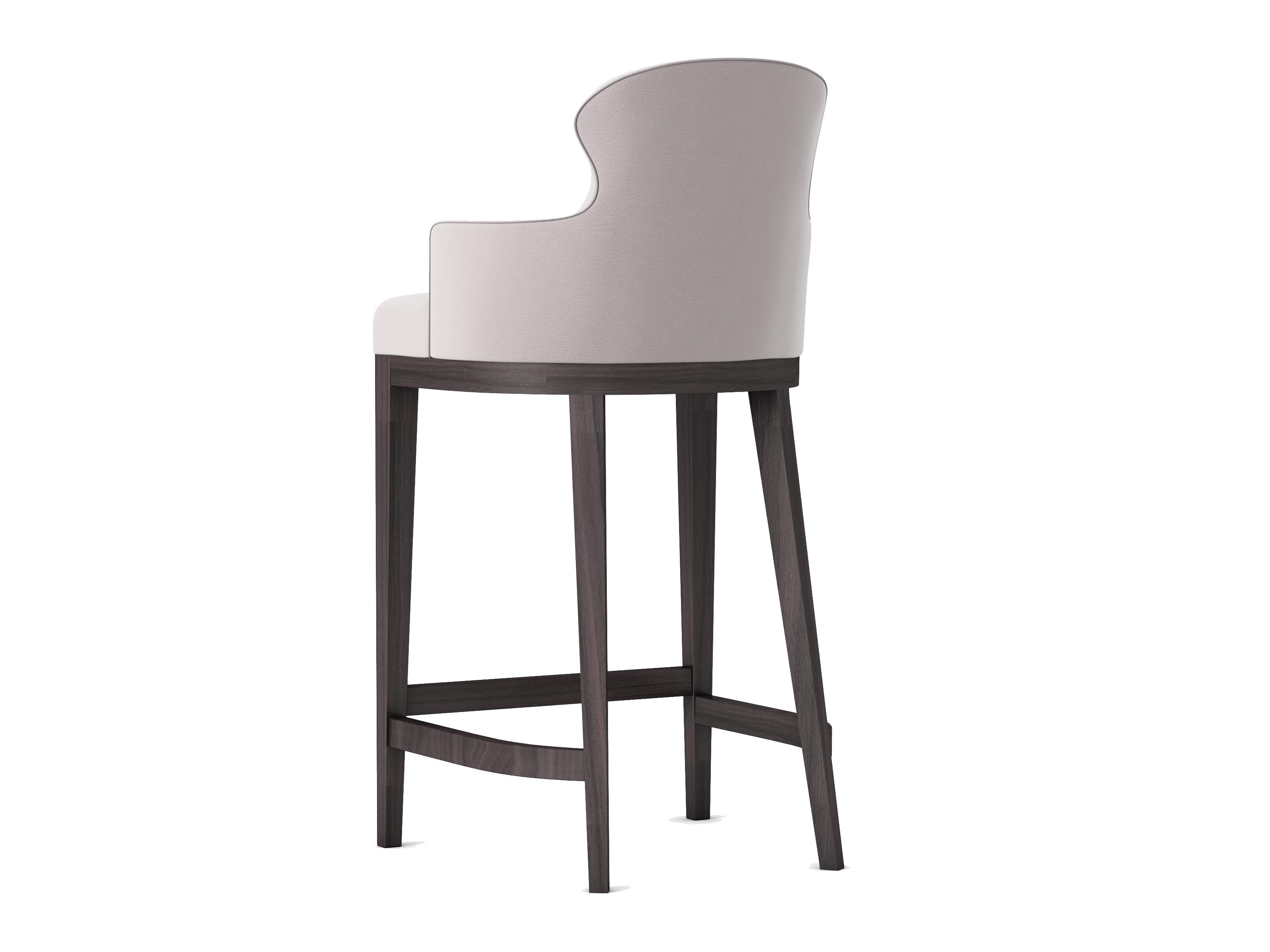 Modern Outdoor Sammarco Bar Stool by Coco Wolf For Sale