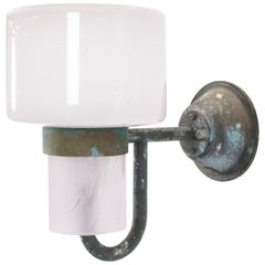 Outdoor Scandinavian Wall Light in Copper, Norway, 1970s