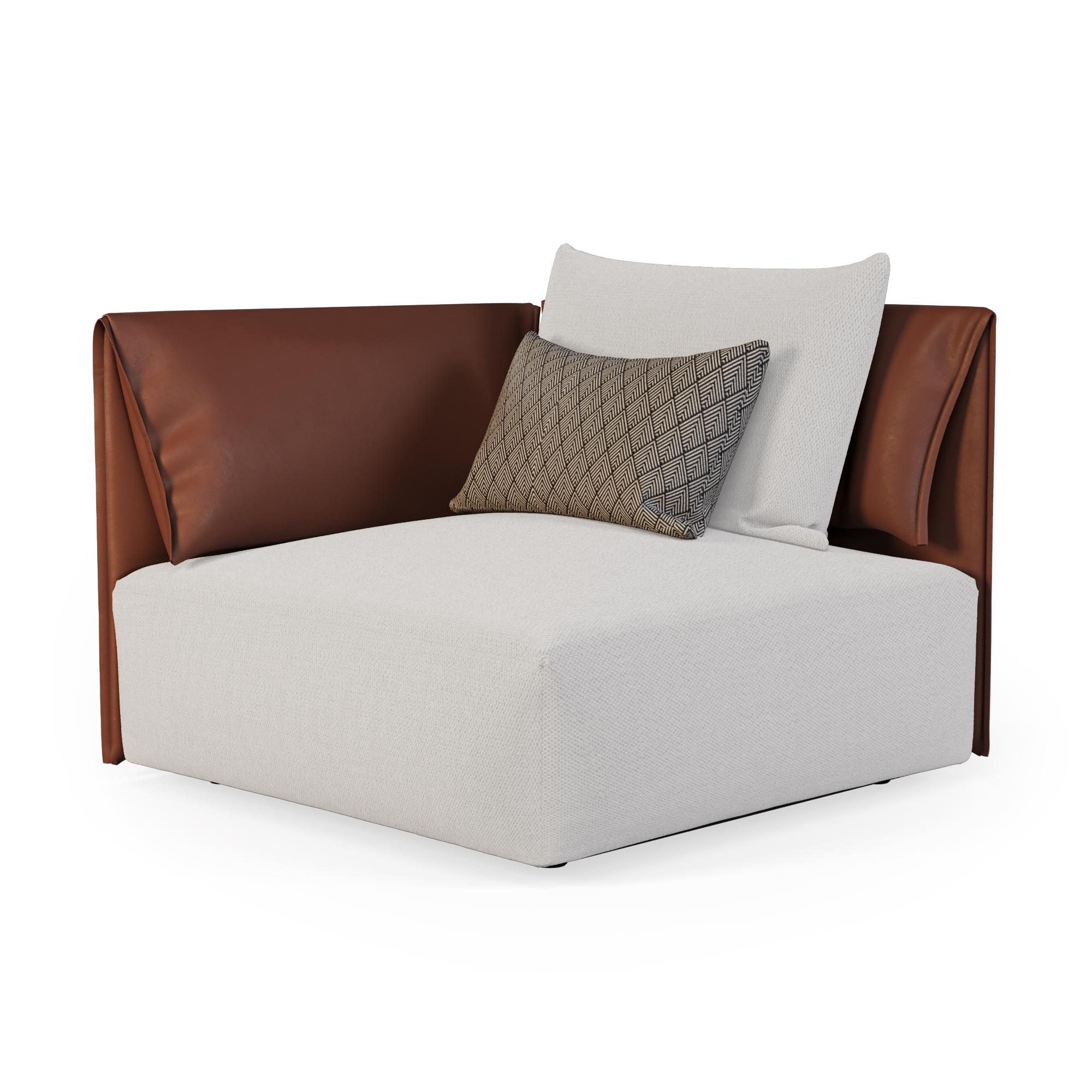 Sofá Modular Exterior Chic con Piel Exterior Premium en Nuevo estado para la venta en Santo Tirso, PT
