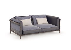 Outdoor Sofa with Stainless Stell Structure and Waterproof Fabrics