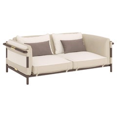 Outdoor Sofa with Stainless Stell Structure and Waterproof Fabrics