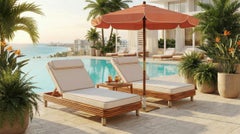 Outdoor Sorrento Parasol – Durable Garden Shade with Timeless Design