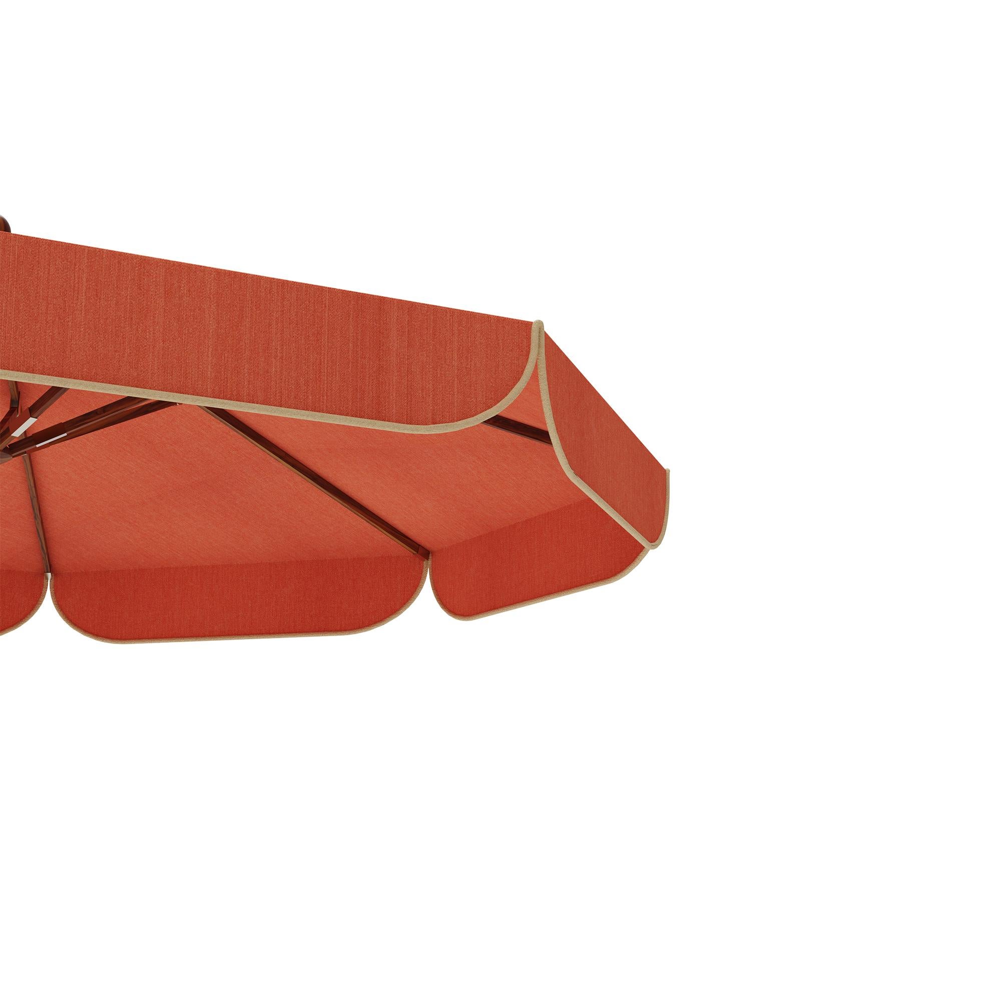 Fatto a mano Ombrellone Sorrento per esterni - Ombrellone da giardino resistente e dal design senza tempo in vendita