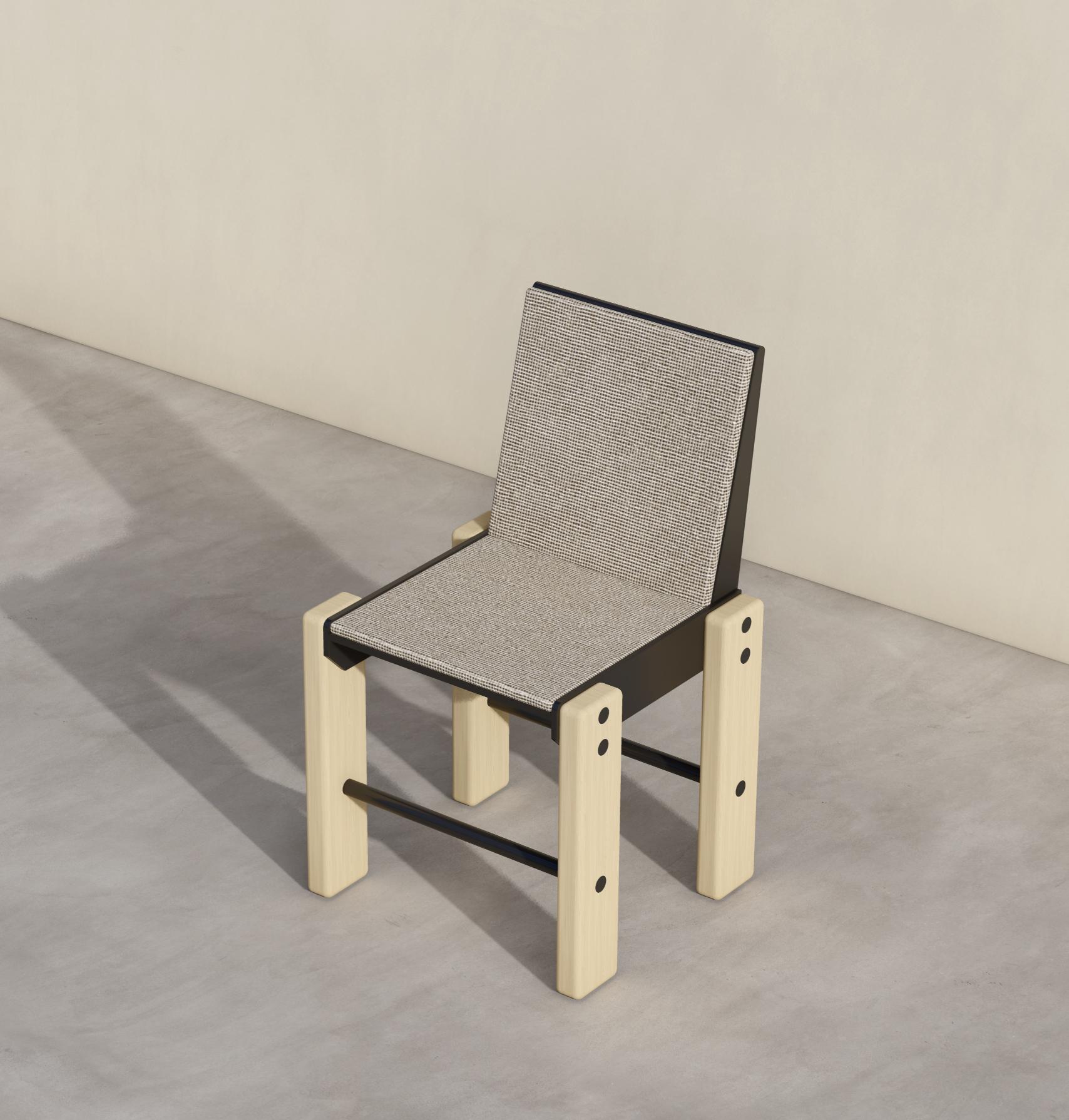 Ferronnerie Chaise de salle à manger d'extérieur 0:1 en vente