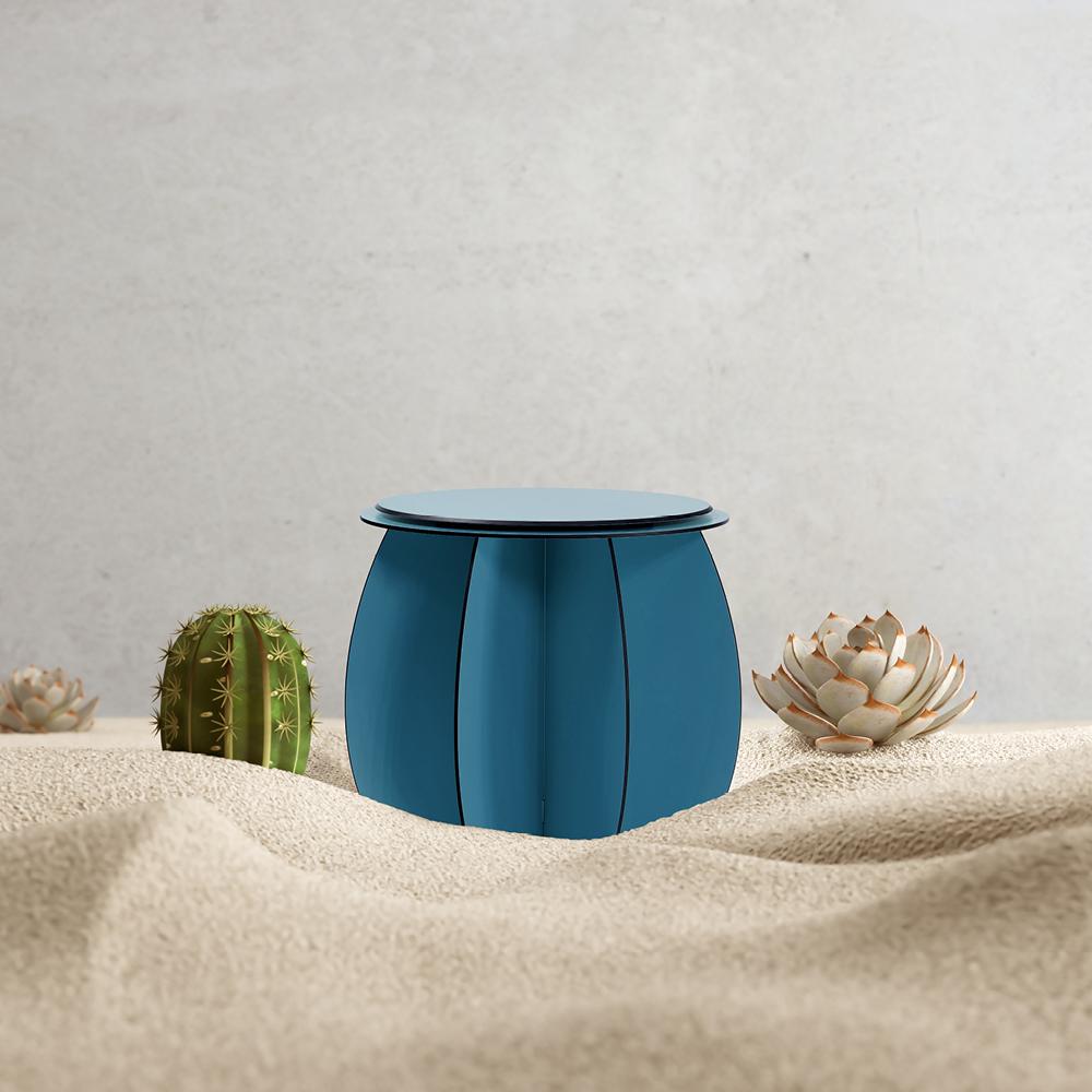 The Cholla stool, designed by Florence Bourel, is a versatile piece of furniture suitable for interior spaces, sunny balconies, or around swimming pools.

Cholla embodies a natural optimism with its cactus-inspired shape featuring smooth, rounded