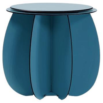 Tabouret d'extérieur bleu CHOLLA H34 cm