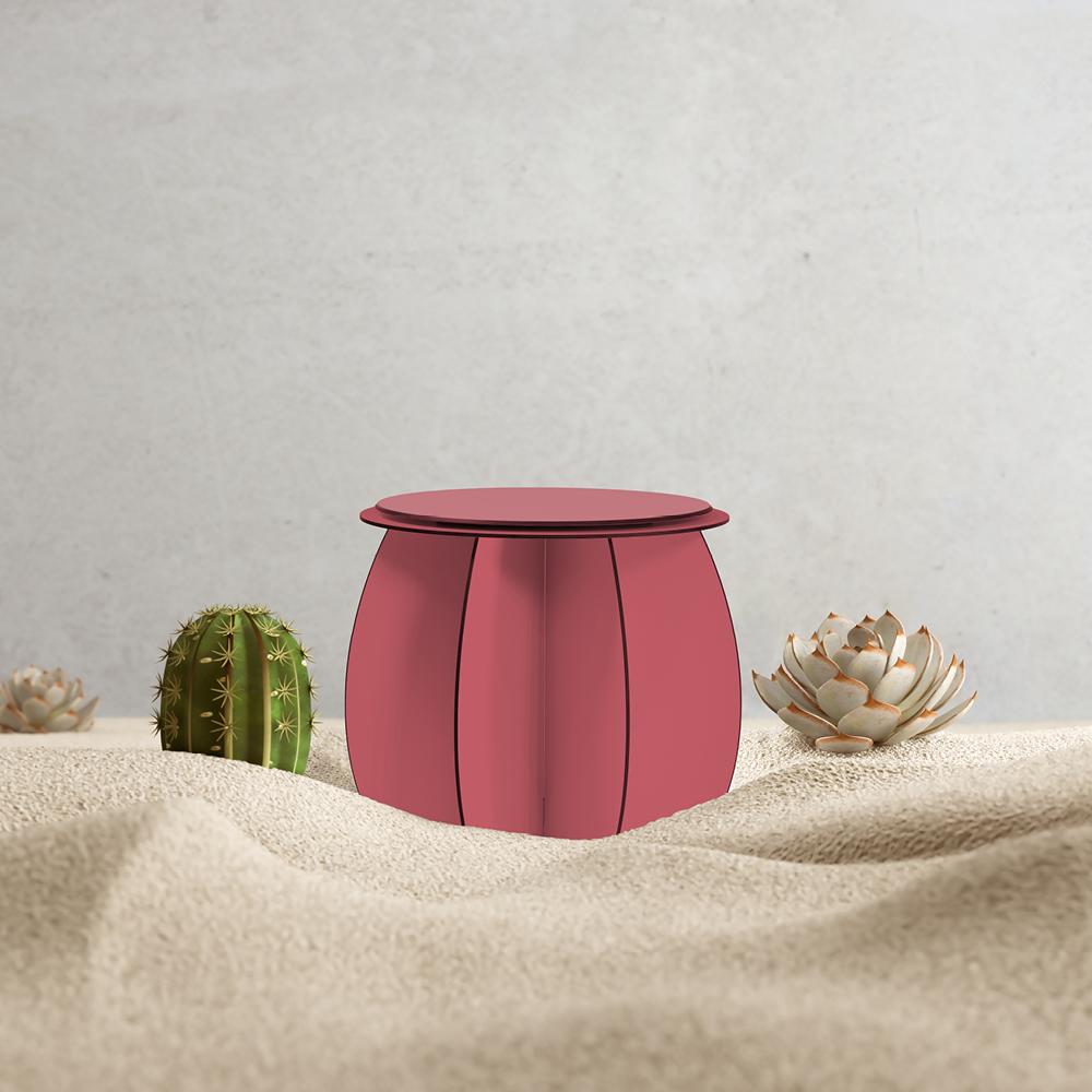 The Cholla stool, designed by Florence Bourel, is a versatile piece of furniture suitable for interior spaces, sunny balconies, or around swimming pools.

Cholla embodies a natural optimism with its cactus-inspired shape featuring smooth, rounded