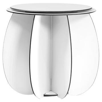 Outdoor Stool - White CHOLLA H34 cm For Sale