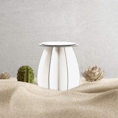 Außenhocker - Weiß CHOLLA H45 cm