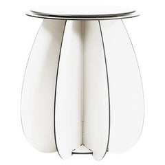 Outdoor Stool - White CHOLLA H45 cm