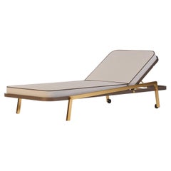 Outdoor-Sonnenliege mit wasserdichtem Stoff