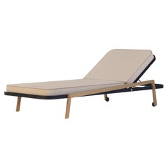 Outdoor-Sonnenbank aus witterungsbeständigen MATERIALEN