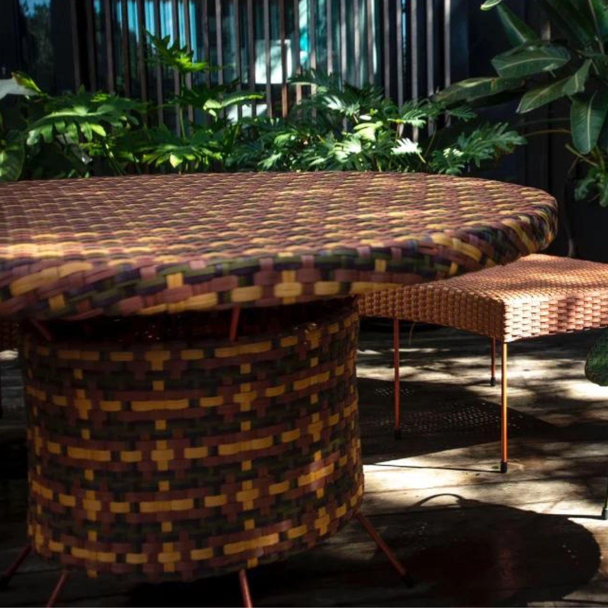 Mesa de exterior - Mesa de comedor tejida - Spice Siglo XXI y contemporáneo en venta