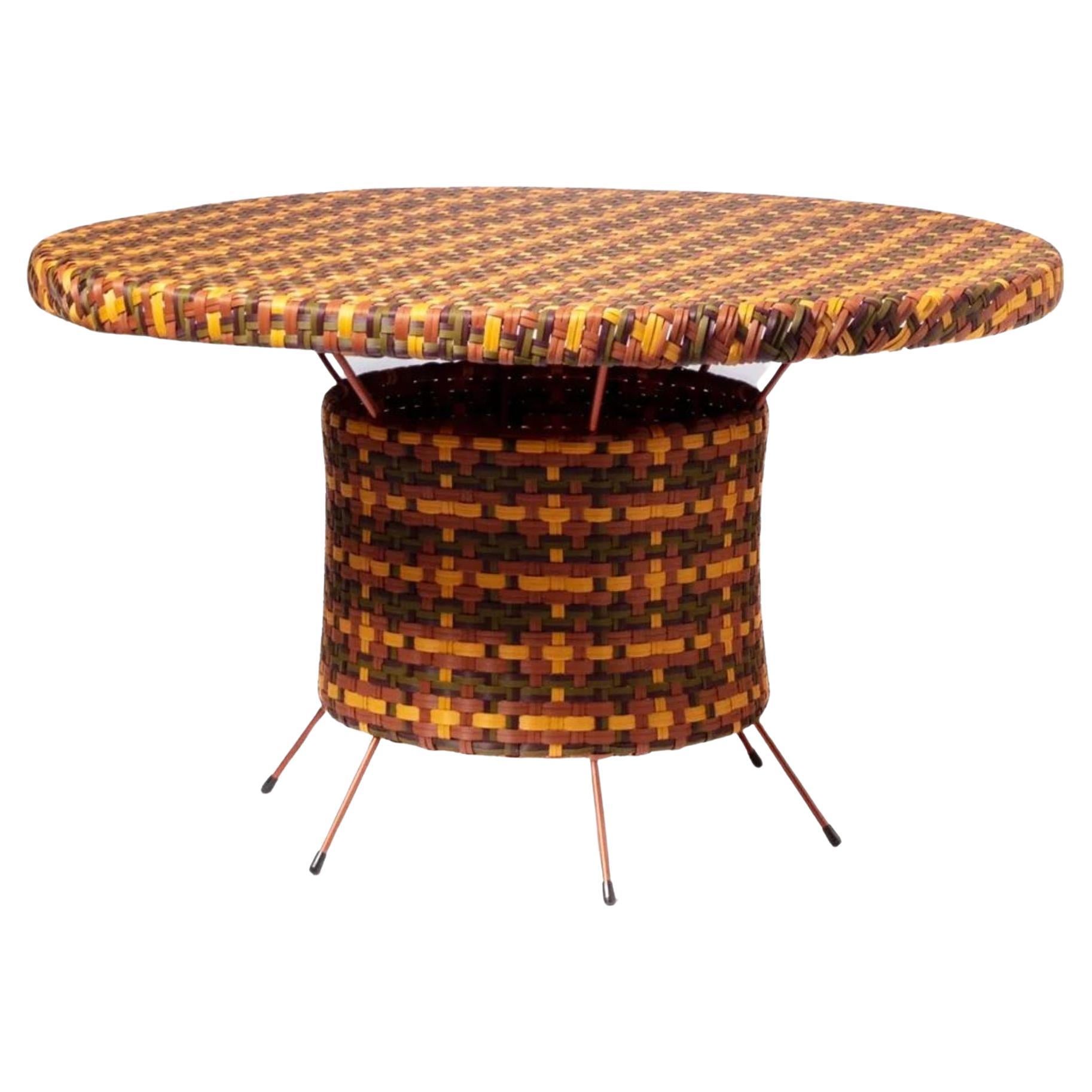 Mesa de exterior - Mesa de comedor tejida - Spice en venta