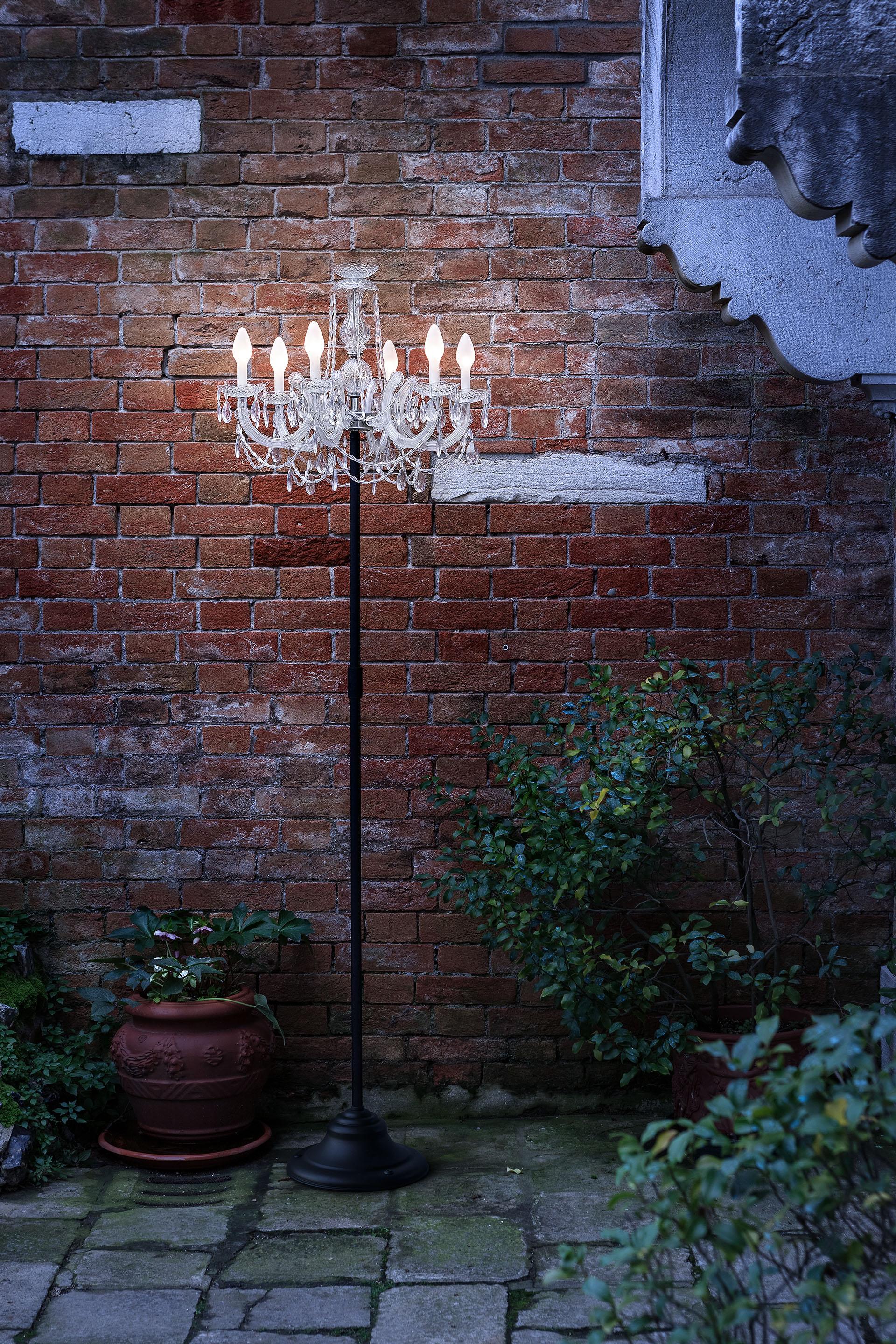Modern Outdoor Venetian Floor Lamp 6 Lights, Made in Italy For Sale