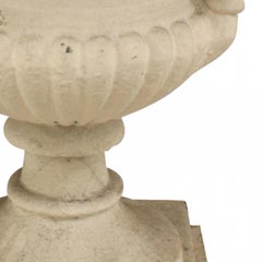 Outdoor Victorian Iron Urn