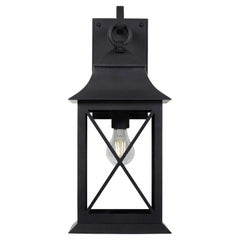 Outdoor Wall Lantern Wrought Iron Traditional Colonial Light Fixture Outdoor Wall Lantern Wrought Iron Traditional Colonial Light Fixture