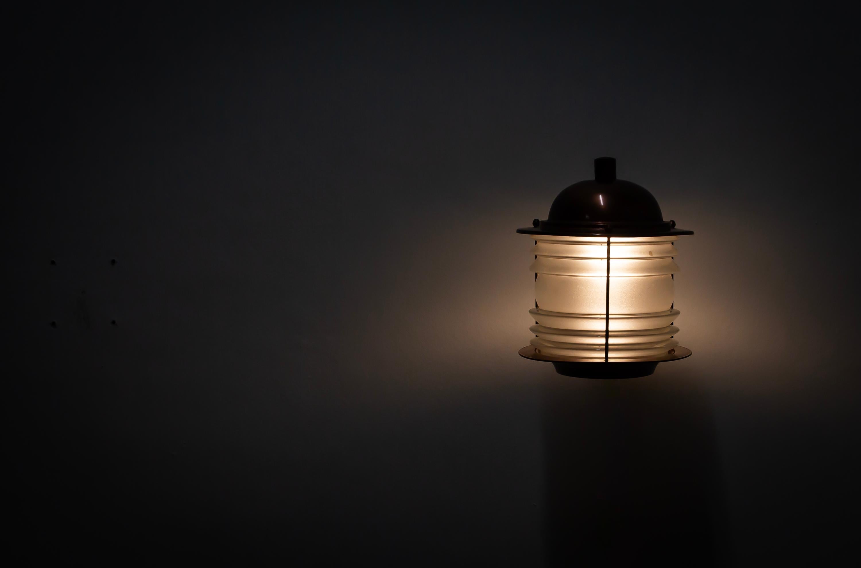 Outdoor Wall Light in Copper, Norway, 1970s For Sale 2