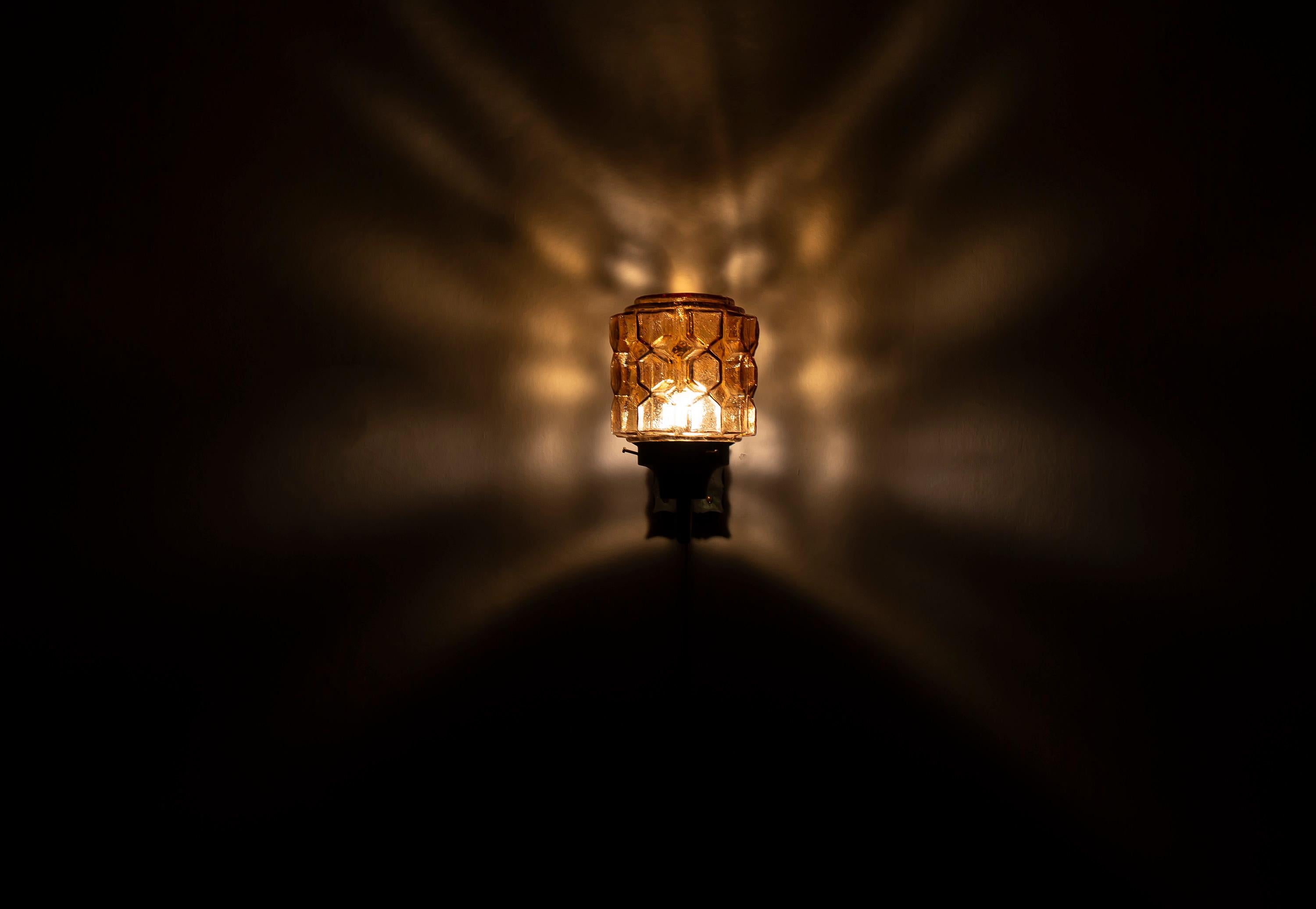 Outdoor Wall Light in Copper, Norway, 1970s 2