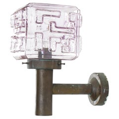 Outdoor Wall Light in Copper, Norway, 1970s