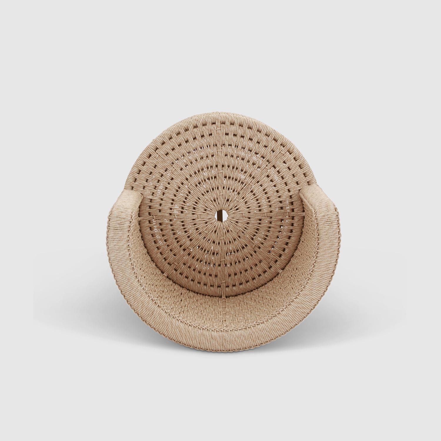 Silla de exterior tejida en resina by Luteca Siglo XXI y contemporáneo en venta