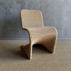 Outdoor Woven Rope Dining Chairs