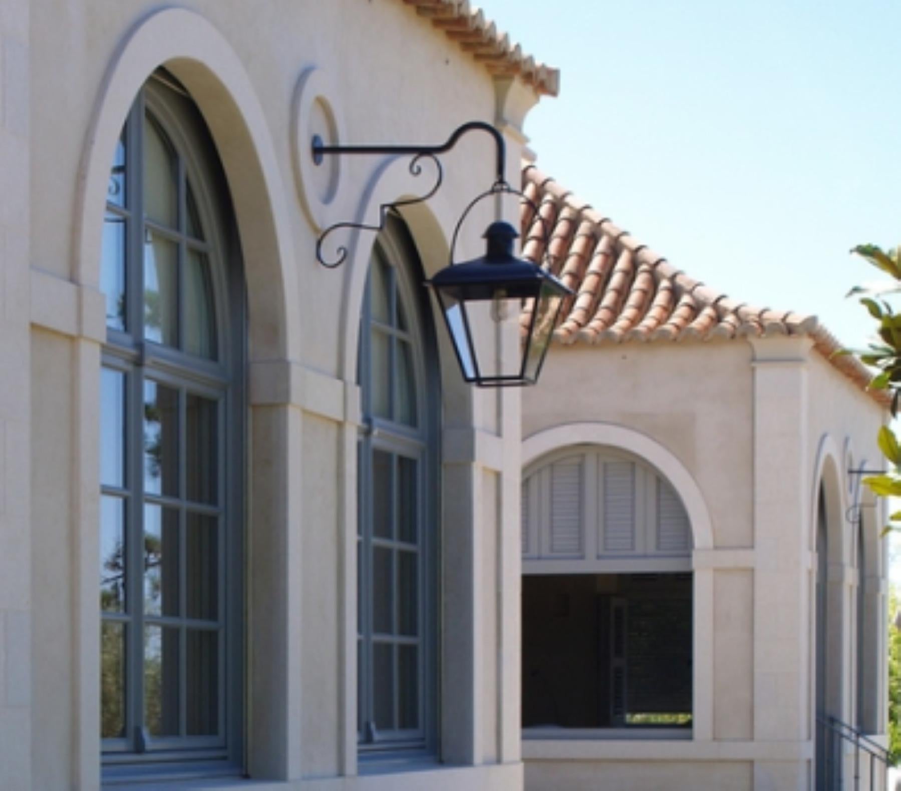 Belgian Outer Lantern Brass Created by Atelier Boucquet For Sale