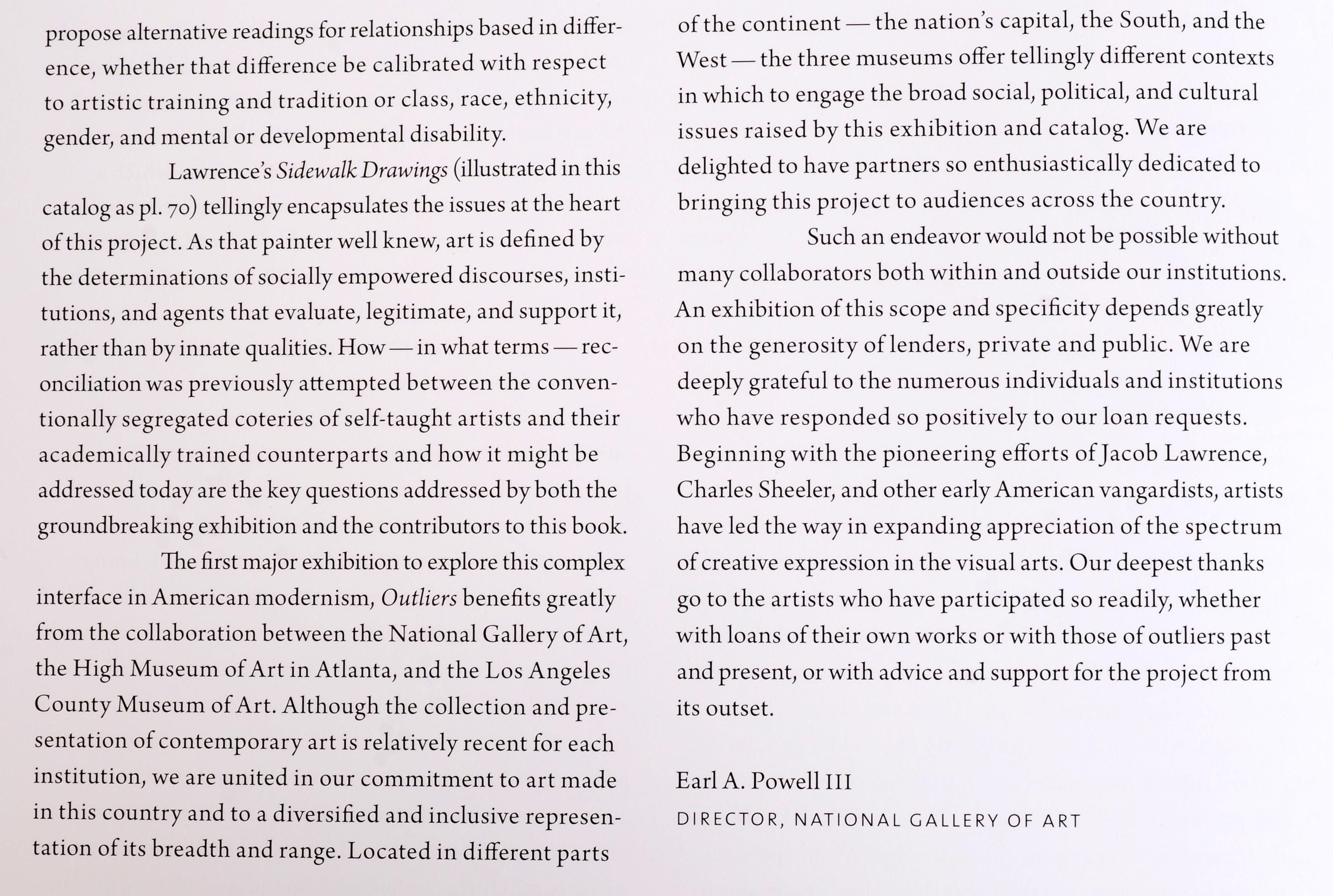 Outliers & American Vanguard Art With Letter From Director of National Gallery For Sale 14