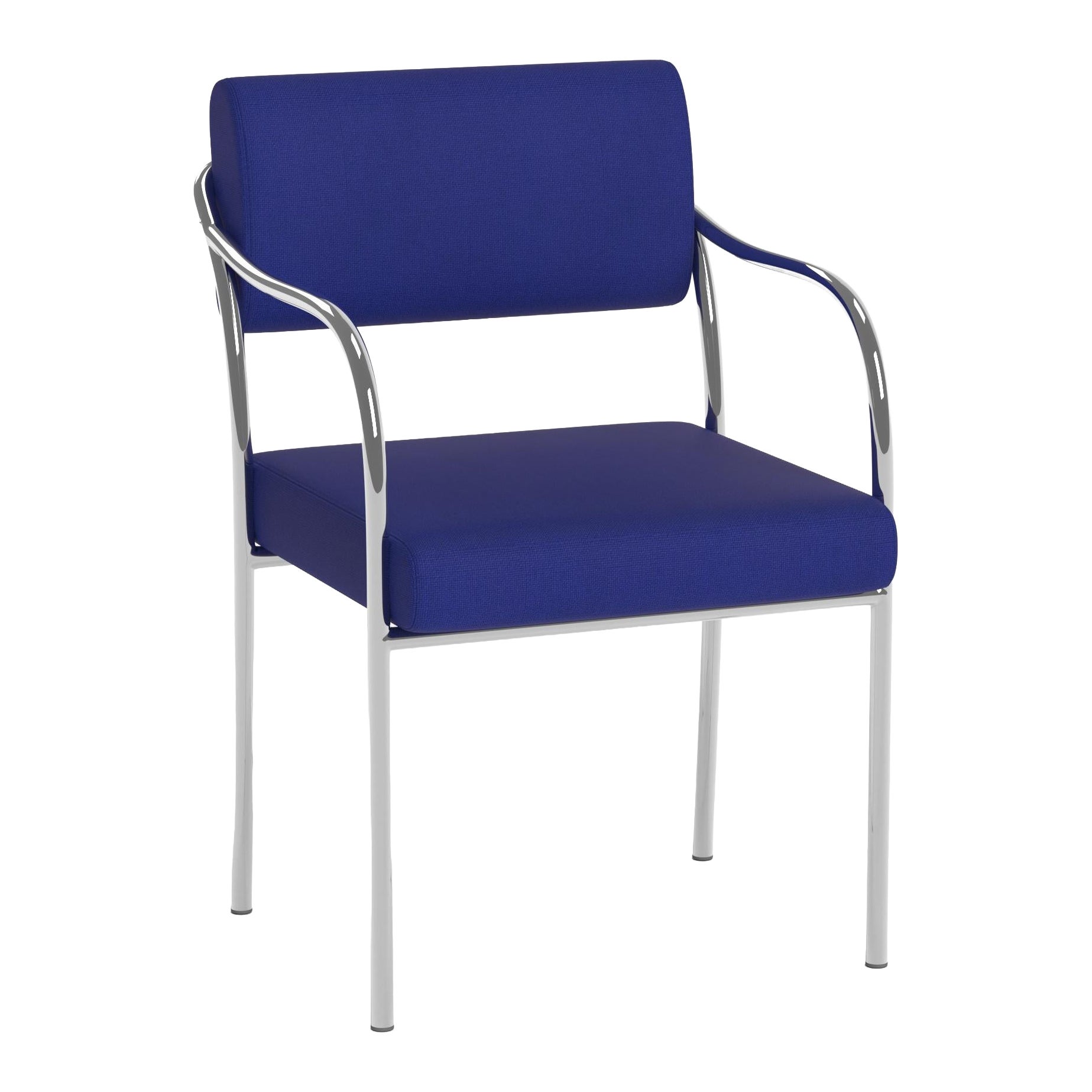Sedia Outline di Formiing in Hallingdal Indigo, Design Moderno in vendita