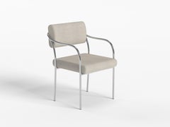 Outline Chair by Formiing in Hallingdal Light Grey, Modern Design