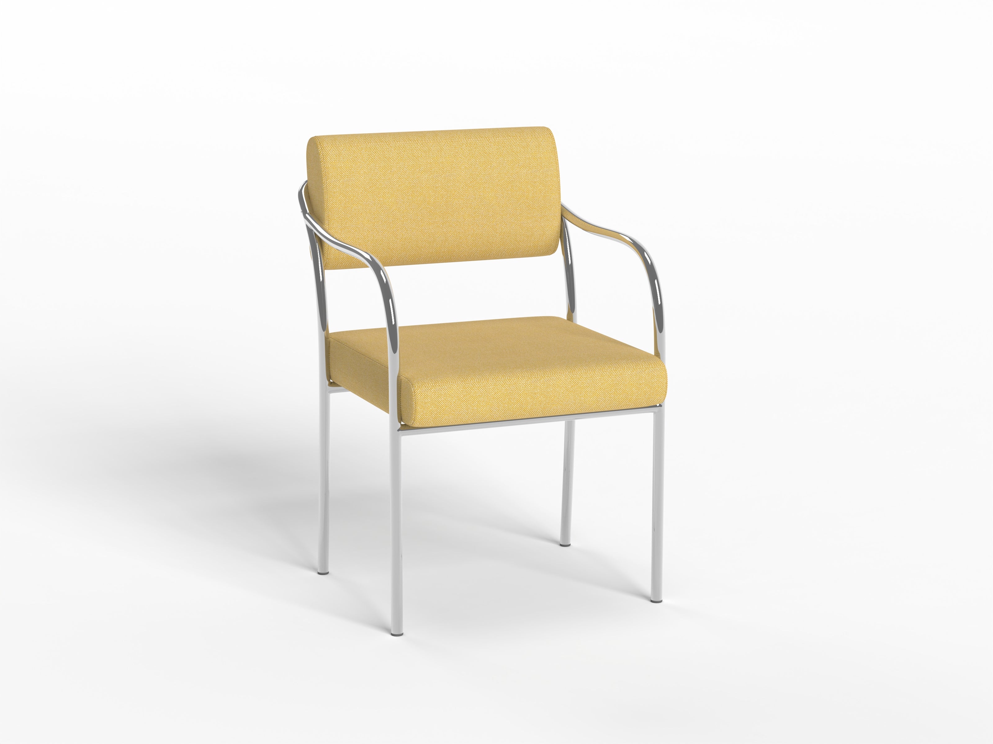 Outline Chair, Hallingdal Yellow