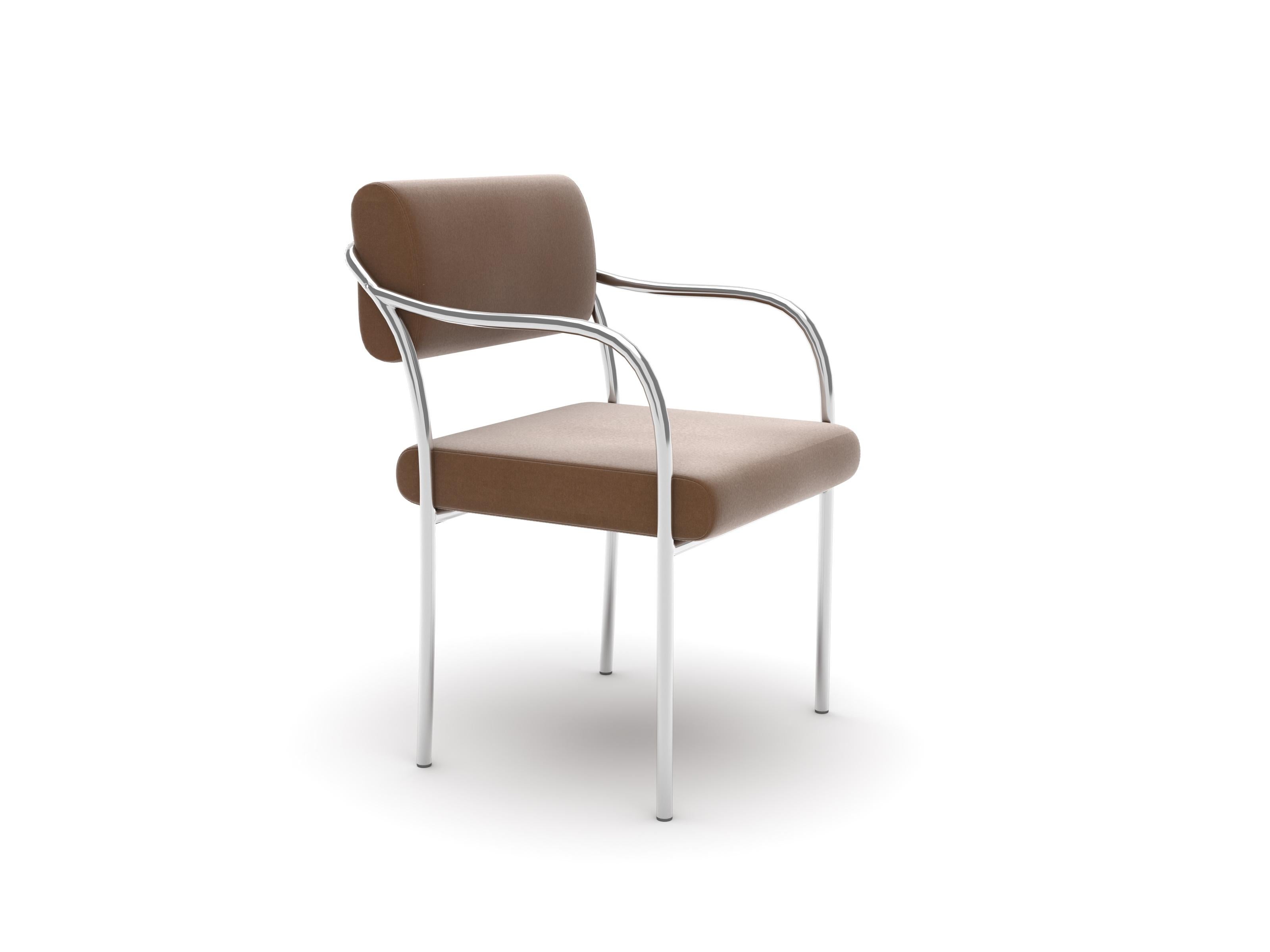 Moderno Sedia da pranzo Outline, Harald Brown in vendita