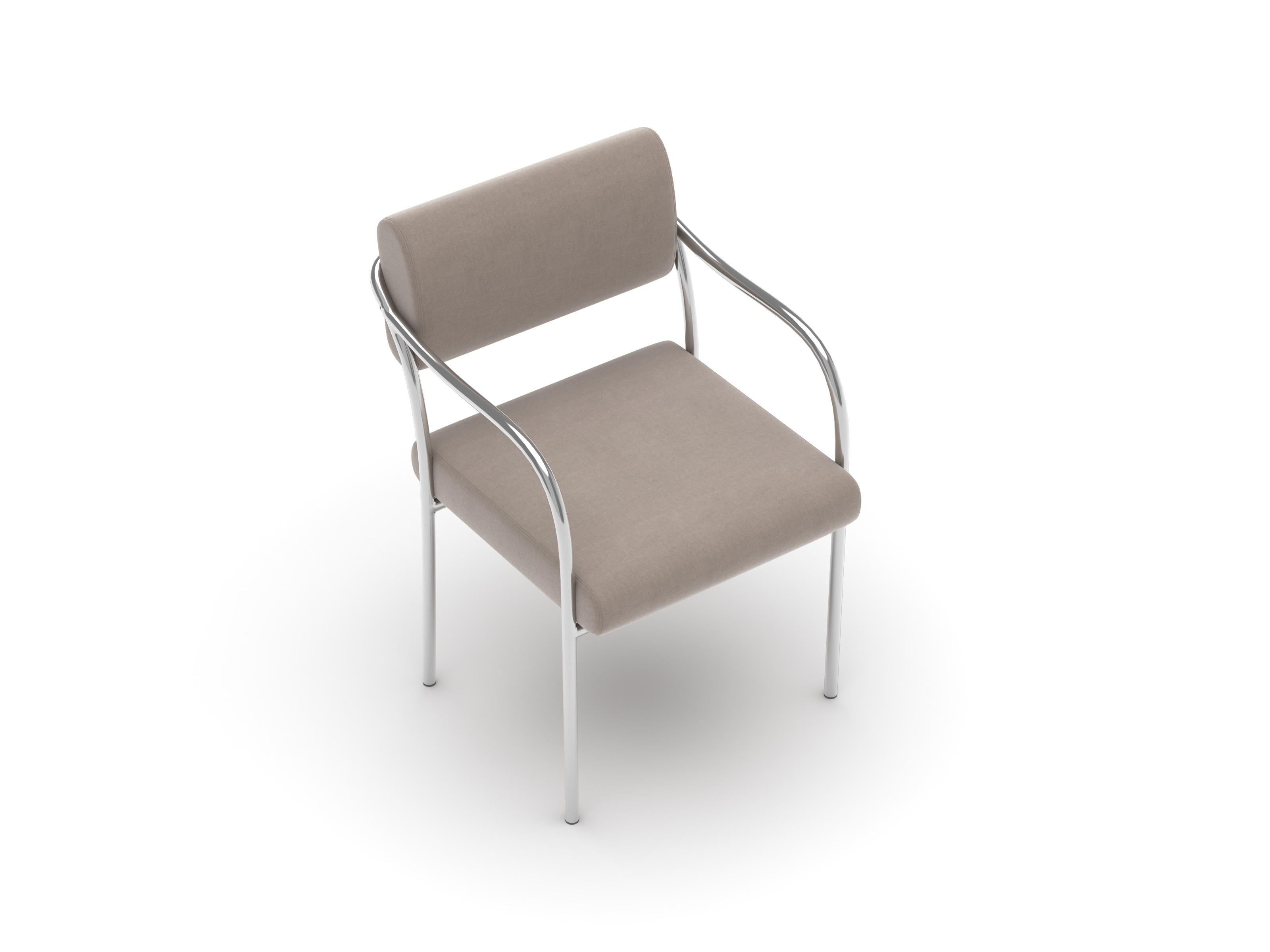 Sedia da pranzo Outline, Harald Taupe in vendita 2