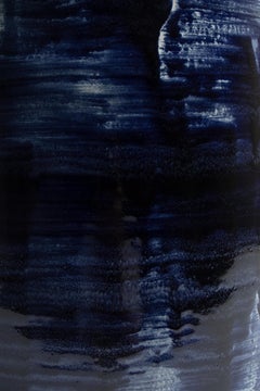 Outremer 02 Tabouret en grès émaillé de Pascale Girardin