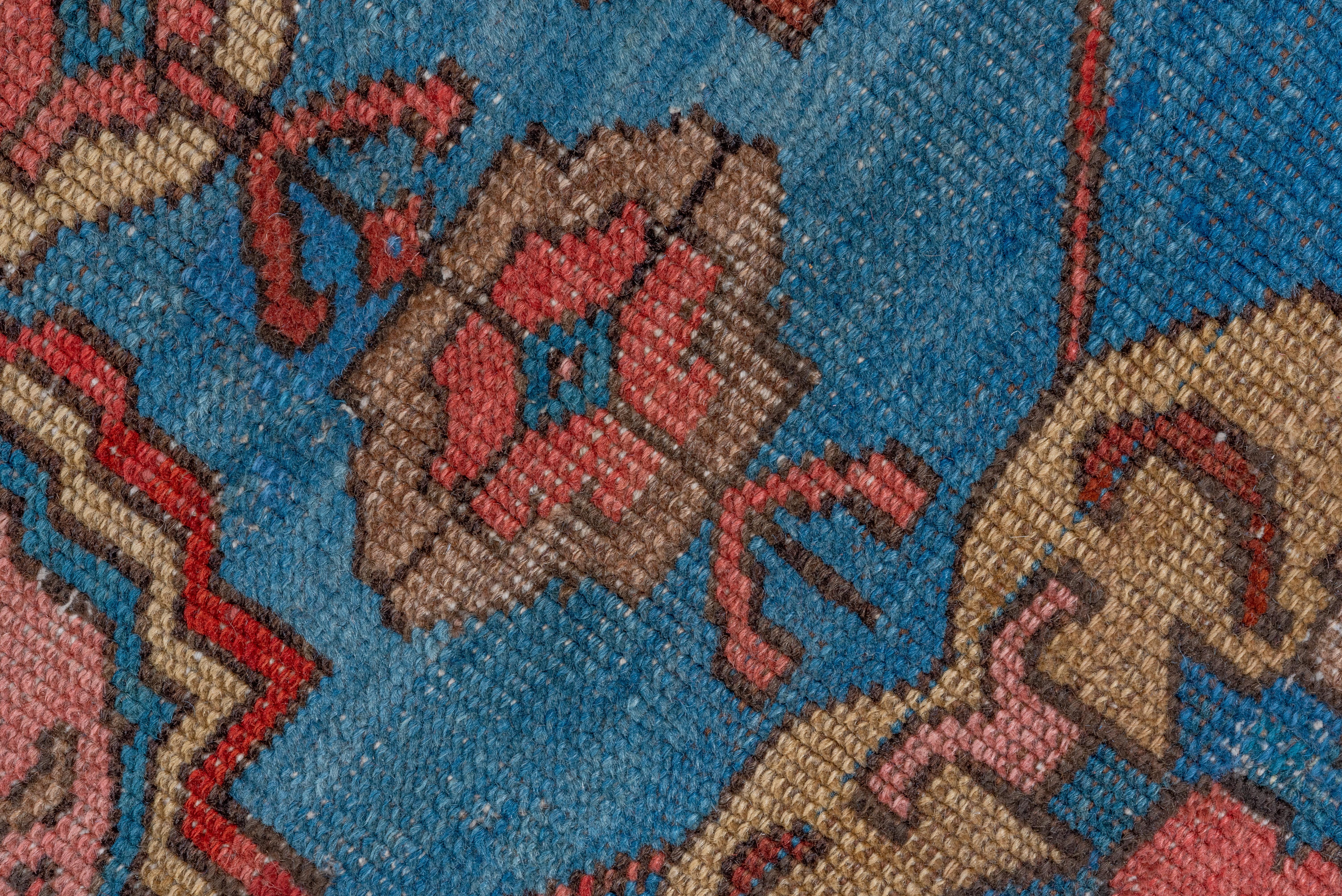 Wool Outsanding Colorful Antique Persian Bakhshayesh Carpet, Late 19th Century For Sale