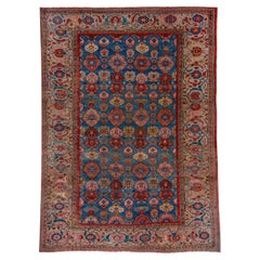 Outsanding Colorful Antique Persian Bakhshayesh Carpet, Late 19th Century
